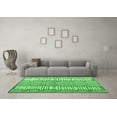 thumbnail image 3 of Ahgly Company Indoor Square Abstract Emerald Green Modern Area Rugs, 8' Square, 3 of 4