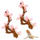 thumbnail image 1 of Rama Esquinera para Reptiles kathson para Dragones Barbudos Rosa, 1 of 7