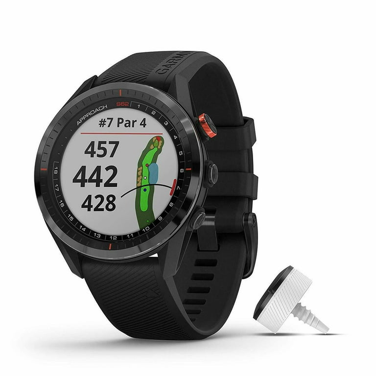 Garmin Approach S62 Premium GPS Golf Watch and PowerBank Bundle