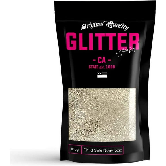 Matt Gold Premium Glitter Multi Purpose Dust Powder 100g / 3.5oz for use with Arts & Crafts Wine Glass Decoration Weddings Cards Flowers Cosmetic Face Body