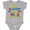 AC-Heather Grey, variant on Inktastic Yeah I'd Rather Be with My Nana in Red Yellow and Blue Boys or Girls Baby Bodysuit