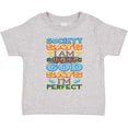 thumbnail image 3 of Inktastic Autism God Says I'm Perfect Boys or Girls Toddler T-Shirt, 3 of 5