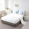 thumbnail image 5 of Castle Fairy Monogrammed Letter 7-Piece Bedding Comforter Set,Chic Flower King Bedding Sets,Kawaii Bow Ultra Soft Bed Sheets,Microfiber Girls Bedroom Decor, 5 of 8