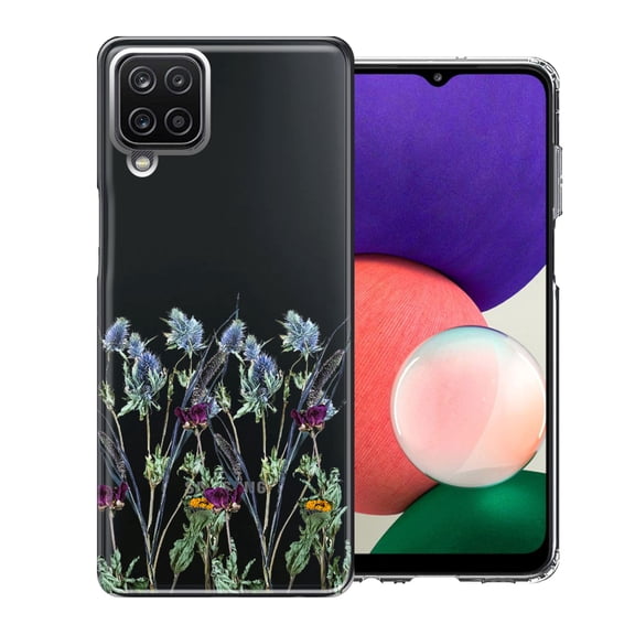 MUNDAZE Case For Samsung Galaxy A22 Country Dried Flowers Phone Cover