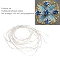 thumbnail image 4 of LHCER Copper Wire Sewing String,Embroidery Thread Copper Wire Sewing Stitching Gloss 1.5mm  Dia. Manual DIY String,Embroidery Thread, 4 of 7