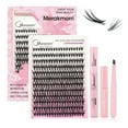 thumbnail image 6 of Eyelash Extension Kit 240pcs,Lash Clusters D Curl,DIY Lash Extension Kit 9-16mm Mix 40D Individual Lashes,Applicator DIY Lash Kit for Lash Extension Beginners(40D + double-ended glue), 6 of 6