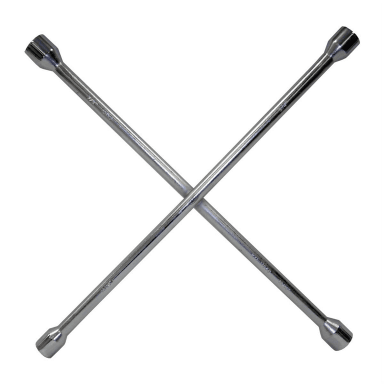 K-Tool 71940 4 Way SAE Fractional Tire Iron & Lug Wrench