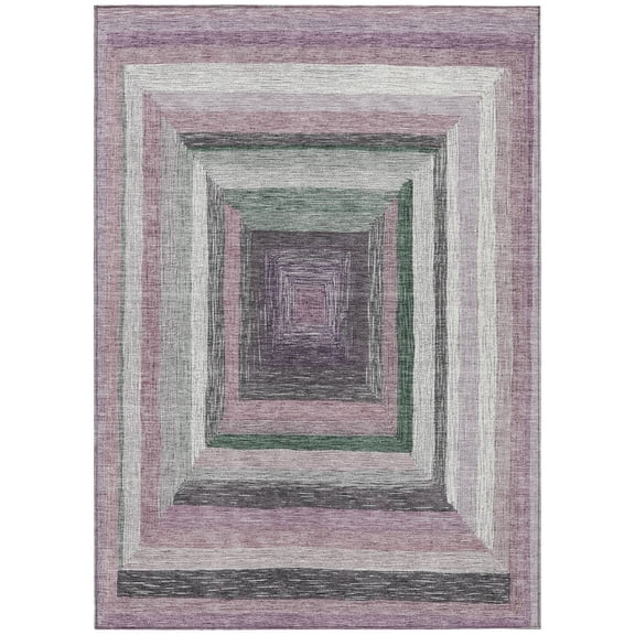 Dalyn Rugs Machine Washable Indoor/Outdoor Chantille Blush 2'6" x 3'10" Rug