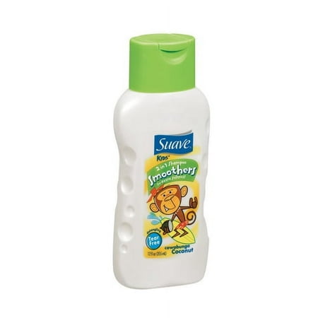 Suave Kids Cowabunga Coconut Smoothers 2 In 1 Hair Shampoo - 12 Oz, 3 Pack