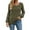 Army Green, variant on Yyeselk Button up Sweaters for Women Fall Clothes 2023 Leisure Crew Neck Long Sleeves Cozy Blouses Trendy Pure Color Loose Fit Tunic Tops Army Green S