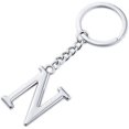 thumbnail image 1 of GHSDFBB Initial Letter Keychain Key Ring for Women Men Boys Girls Personalized Alphabet Monogram Keychain for Car Keys, 1 of 4