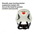 thumbnail image 4 of Casco de seguridad 3M SecureFit Climbing Style White X5001VX-ANSI, 4 of 9