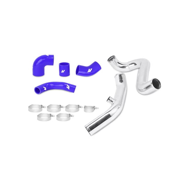Mishimoto MMICP-EVO-01UBL Intercooler Pipe Kit Compatible With Mitsubishi Lancer Evo 7/8/9 2001-2007 Blue
