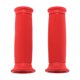 thumbnail image 1 of Empuñaduras de manillar de goma antideslizante universales de 7/8" 22mm y 15/16" 24mm para motocicleta, scooter, bicicleta, ATV, rojo, 1 par, 1 of 1