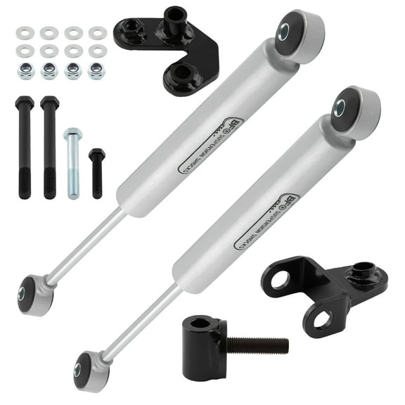 BFO Dual Steering Stabilizer for Jeep Wrangler TJ Unlimited 4WD 2004 2005 2006