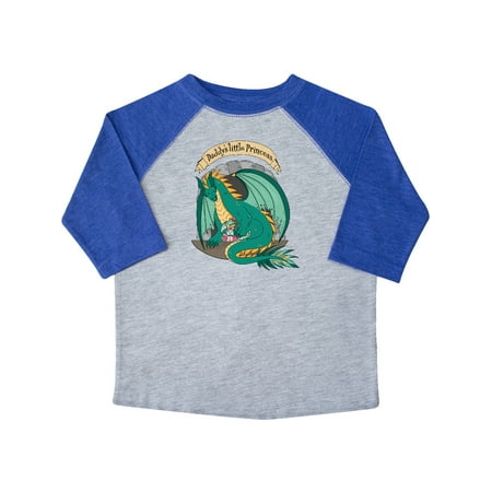 

Inktastic Daddy s Little Princess with Dragon Gift Toddler Boy or Toddler Girl T-Shirt