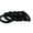 Black, variant on 20 Pcs Girl Elastic Hair Ties Band Rope Ponytail Bracelet Rubber String