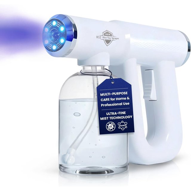 Pistola pulverizadora Goodscious K12 inalámbrica de nano niebla con luz azul