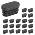 thumbnail image 1 of 100 Pieces 15x30mm Plastic End Caps,for Furniture Feet Tubes Oval End Caps,for Plastic Chair Legs Stopper,for Oval Pipe_fi, 1 of 5
