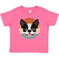 thumbnail image 3 of Inktastic Boston Terrier Dog Retro Sunset Boys or Girls Baby T-Shirt, 3 of 5