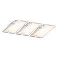 thumbnail image 1 of Cadco CL-3 Food Pan Cover - 1/3 Size, Utensil Slot, Clear, 1 of 1