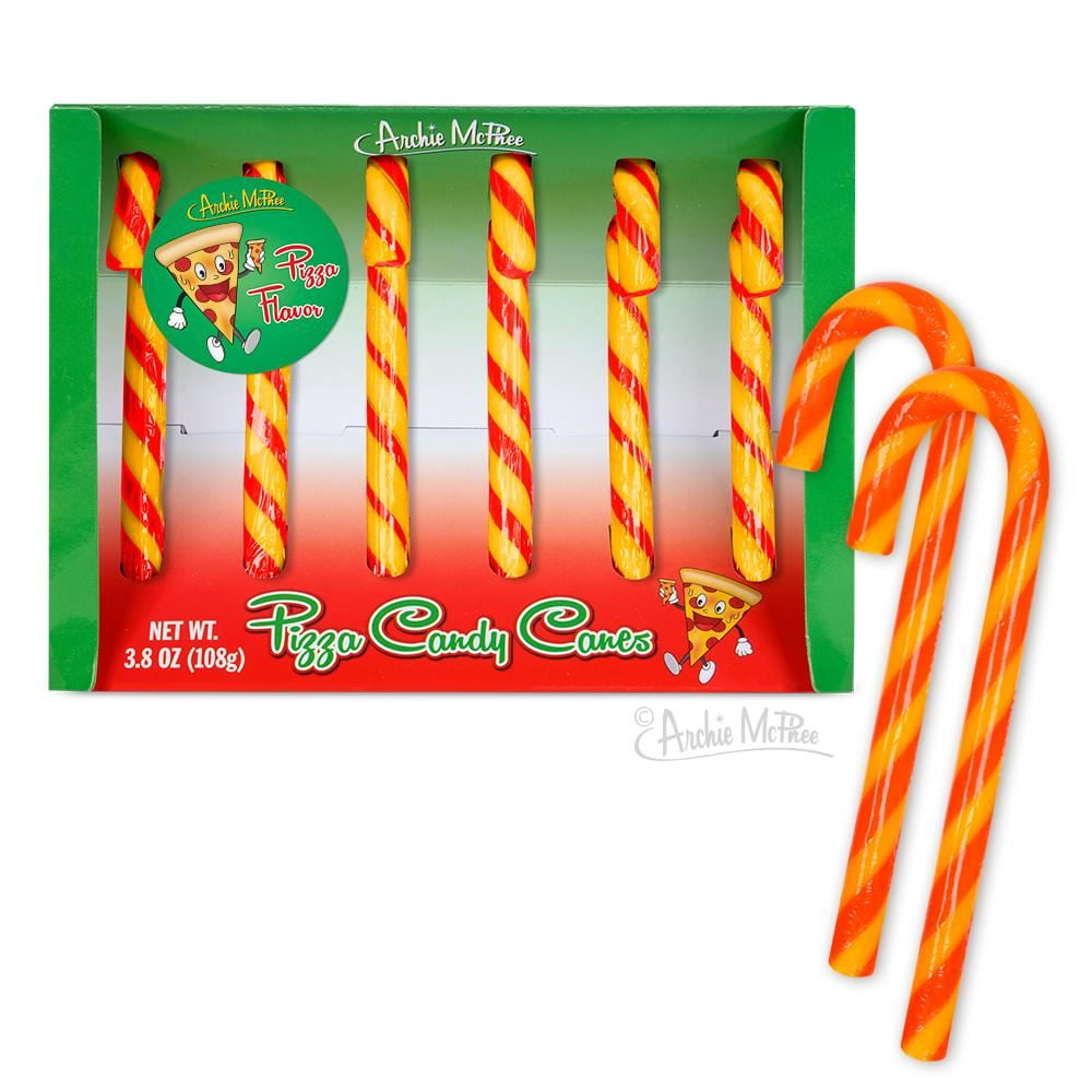 Accoutrements Pizza Candy Canes