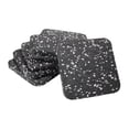 thumbnail image 3 of twisto 6 Pcs Tapis de Course Tapis Roulant Caoutchouc Équipement d'Exercice Coussin Anti-Vibration Antidérapant Absorption des Chocs Protection de Plancher Convient pour Studio Appartement Salle d'Entraînement Blanc, 3 of 8