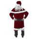 thumbnail image 3 of Conjunto de disfraz de Papá Noel ZHAOCHENG 8 piezas terciopelo talla XL, 3 of 5