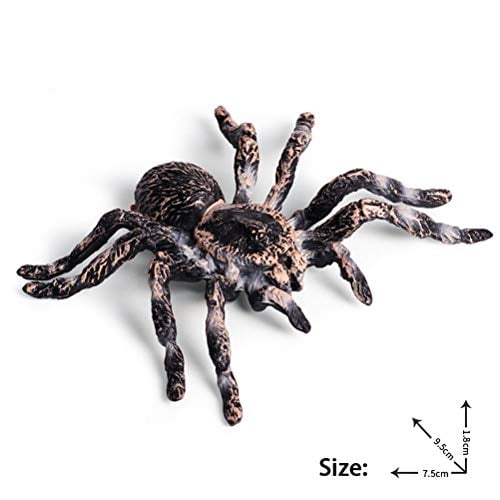 Figuras de animales realistas de Flormoon - Modelo de acción de araña Figuras de juguete de insectos realistas Flormoon Flormoon