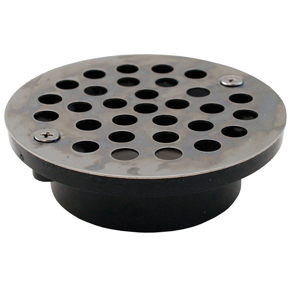 2" x 3" General Purpose ABS Drain with 41/4" Stainless Steel Round Strainer,Par