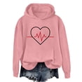 thumbnail image 4 of JFGHDG Halloween Hoodies for Women Halloween Sweatshirt Oversized Hoodies Going Out Tops Plus Size Sweaters Mens Hoodies Womens Sweatshirts Sweatshirt Pink 5xl, 4 of 4