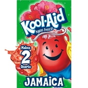 Kool-Aid Aguas Frescas Unsweetened Jamaica Artifically Flavored Powdered Soft Drink Mix, 0.14 oz Packet