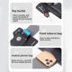 thumbnail image 4 of Teissuly Clearance Leather Phone Case With Belt Clip, Flip Cover Phone Case For Cell Phone Belt Holder, Universal Phone Pouch For, Smartphone(Black, ) Teissuly WER2023081406346, 4 of 6