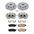 thumbnail image 2 of PowerStop Front Stock Replacement Brake Pad and Rotor Kit with Calipers Fits: INFINITI NISSAN Select Models KCOE112B, 2 of 5