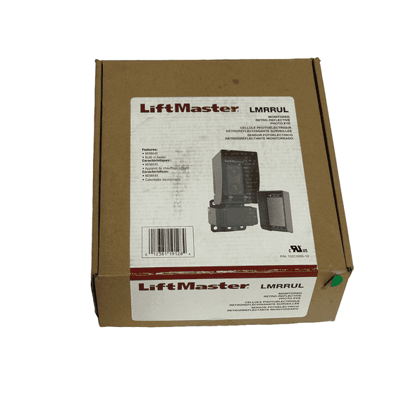 Liftmaster LMRRU LMRRUL Monitored Reflective Photo Safety Systems Gate Openers