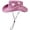 Pink, variant on Boonie Hat for Women Men Packable Star Bucket Hat with Strings,Outdoor Travel Beach Sun Hat Fishing Hiking Safari Hat
