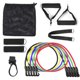 thumbnail image 5 of 11pcs Resistance Bands Set Workout Fitness Exercise Tube Bands Door Anchor Ankle Straps Cushioned Handles with Carry Bags for Home Gym Travel, 5 of 5