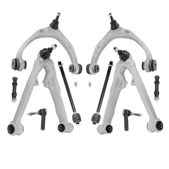 maXpeedingrods 10Pc Suspension Kit for 2015-2016 Cadillac Escalade/Chevrolet Silverado 1500/Tahoe/GMC Sierra 1500/Yukon Front Upper Lower Control Arms w/Ball Joints Sway Bar End Link Tie Rod