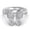 C-Silver, variant on Flydeer 0.5CT Pear and Marquise-Cut 5A Zirconia with 925 Sterling Silver Butterfly Shaped Rings for Women Her Silver Size 7