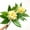 Yellow, variant on 35.5 Inch Artificial Flowers Artificial Frangipani Flower Stems Lifelike Real Touch Artificial Plumeria Flowers for Home Party Wedding Bouquet Home Decoration (Yellow)