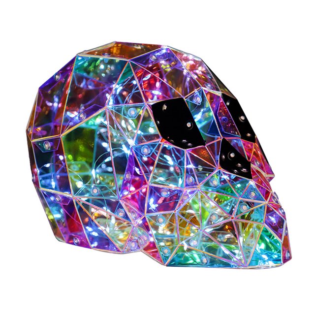 Fantasma Espeluznante Iridiscente/calabaza/araña/murciélago/fantasma Calavera Halloween USB