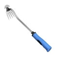 thumbnail image 4 of Almencla Hand Weeder Garden Weeding Tool Rubber Handle Weeding Removal Comfortable Weeding Puller Manual Weeder for Backyard Vegetable 1 Pc, 4 of 8