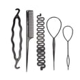 thumbnail image 4 of Hair Loop Styling Tool Tail Hair Braid Ponytail Styling Tool for Girls Hairstyles Home Supplies, 4 of 8