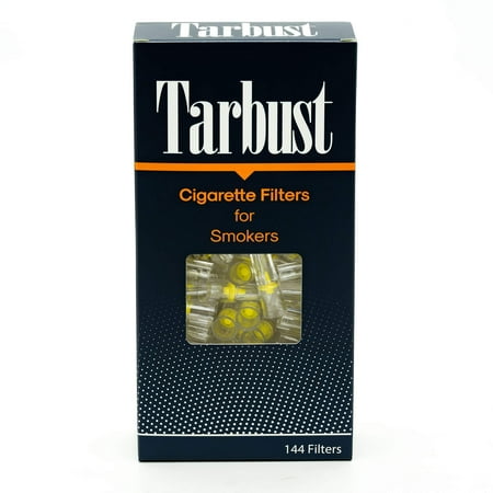 One Cigarette - Tarbust Disposable Cigarette Filters 1 Pack of 144 Filters