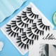 thumbnail image 4 of 10 pares de pestañas postizas de imitación 6D, pestañas postizas suaves, pestañas largas y gruesas de maquillaje para mujeresGL704, 4 of 8