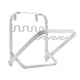 thumbnail image 1 of Soidarity Bolsa colgante de basura de hierro plegable, soporte para bolsas de basura para acampar, estante de almacenamiento, organizador de Kits de desorden para acampar Blanco Soidarity OD026627-02, 1 of 6