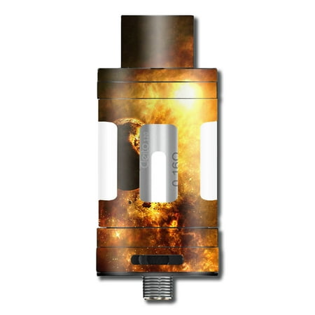 Skins Decals For Aspire Cleito 120 Vape Mod / Atomic Clouds Space Planet