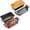 Gray - 4 Pack, variant on Meatloaf Pan with Drain Tray, 9 x 5 Inches Loaf Pans with Insert, Nonstick Meat Loaf for Baking, Reduce the Fat and Kick Up the Flavor, Grey