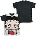 thumbnail image 2 of Betty Boop Big Boop Head Unisex Adult Halloween Costume Sublimated T Shirt, 2 of 4