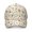 Hedgehog and Rose Cream Pattern, variant on Hedgehog and Spiky Teal Pattern Baseball Cap, Casual Daily Hat with Snap Closure & Sweatband, Polyester Construction Gifts for Birthday Christmas Thanksgiving